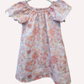Pastel Floral Fairy Girls Dress, Lavender Flutter Sleeve Spring Dress, Boutique Toddler Birthday Dress**