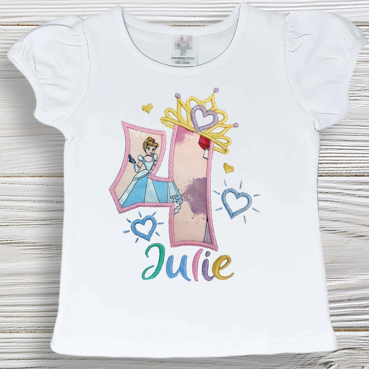 Personalized Princess Birthday outfit | Custom Name Toddler Girl Outfit
