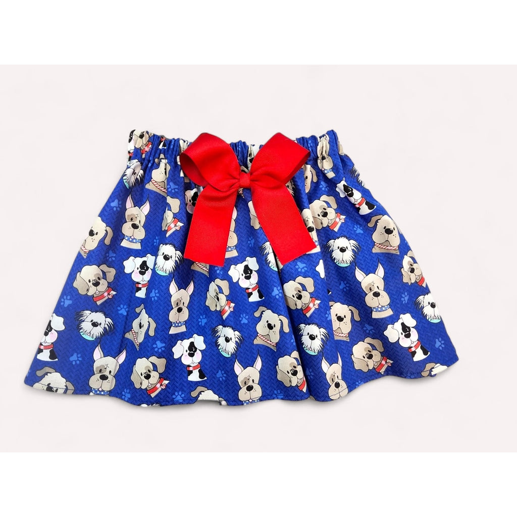 Puppy dog girls outfit, Paw outfit, Dogs girls skirt, Personalized doggy outfit,