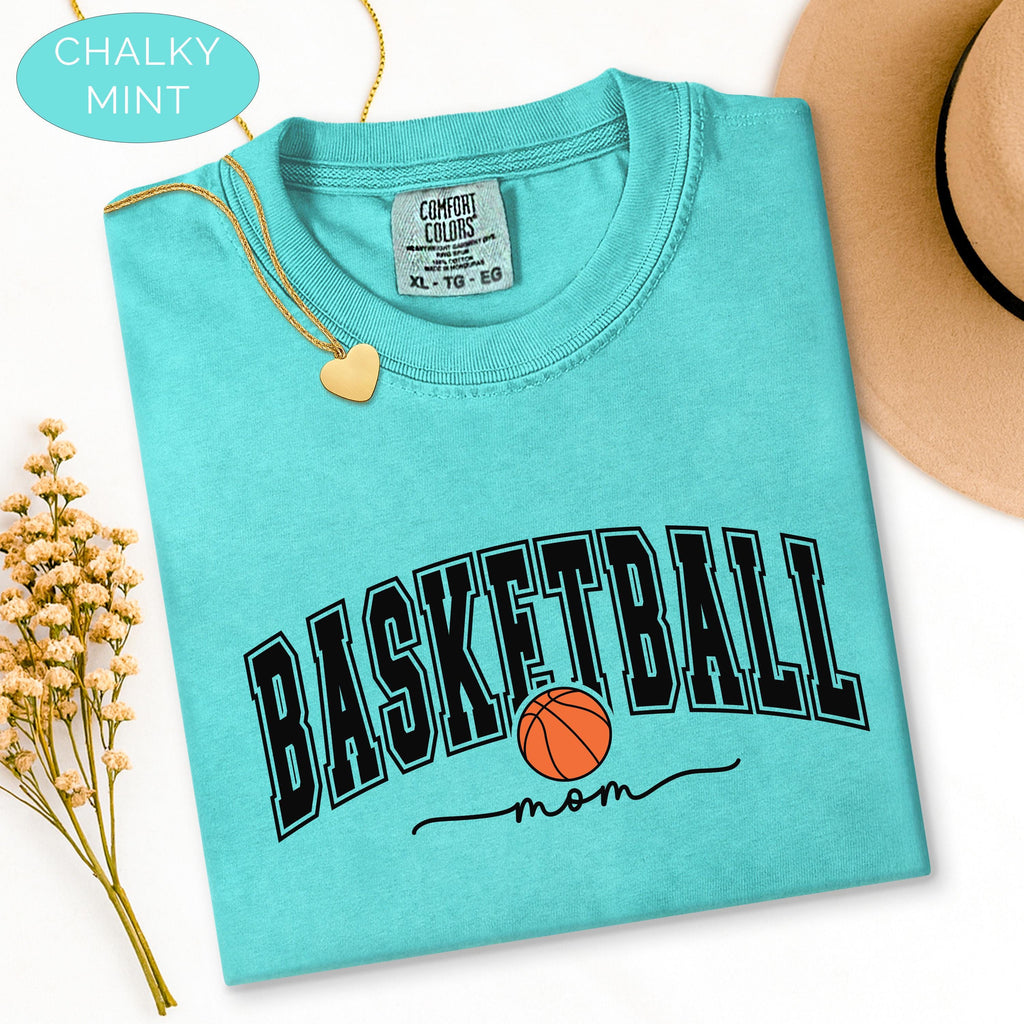 Basketball Mom Shirt, Custom Name Number Basketball Shirt, Personalized Game Day image 6