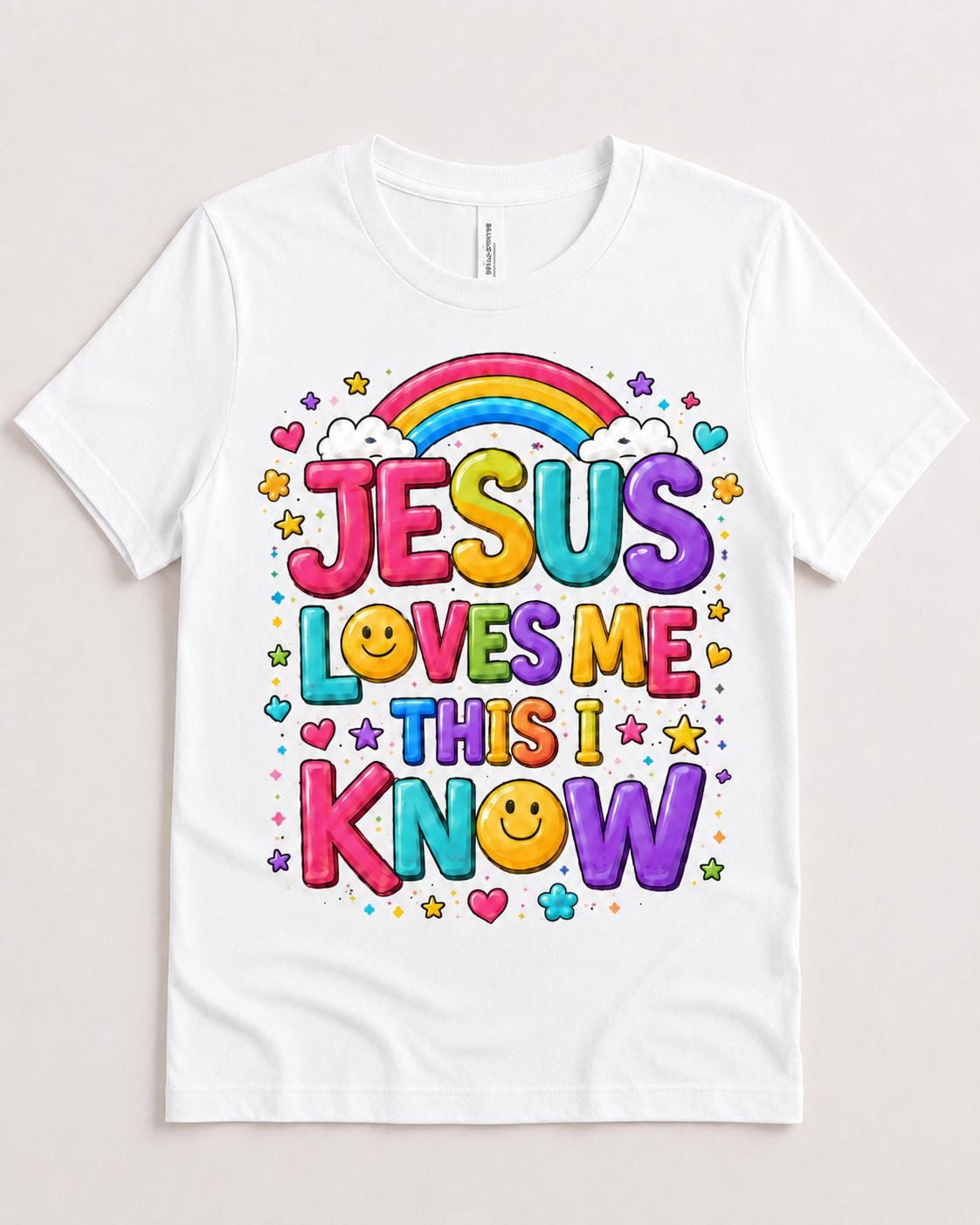 Jesus Loves Me Toddler Shirt, Christian Kids Shirt, Bible School Toddler Tee, Tr image 5