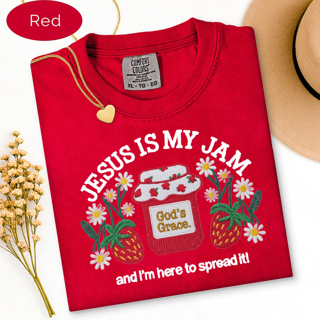 Jesus Is My Jam Jesus Shirt, Comfort Colors Shirt, Christian Shirt, Funny Jesus  image 7