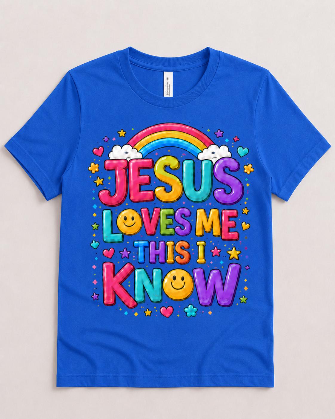 Jesus Loves Me Toddler Shirt, Christian Kids Shirt, Bible School Toddler Tee, Tr image 4