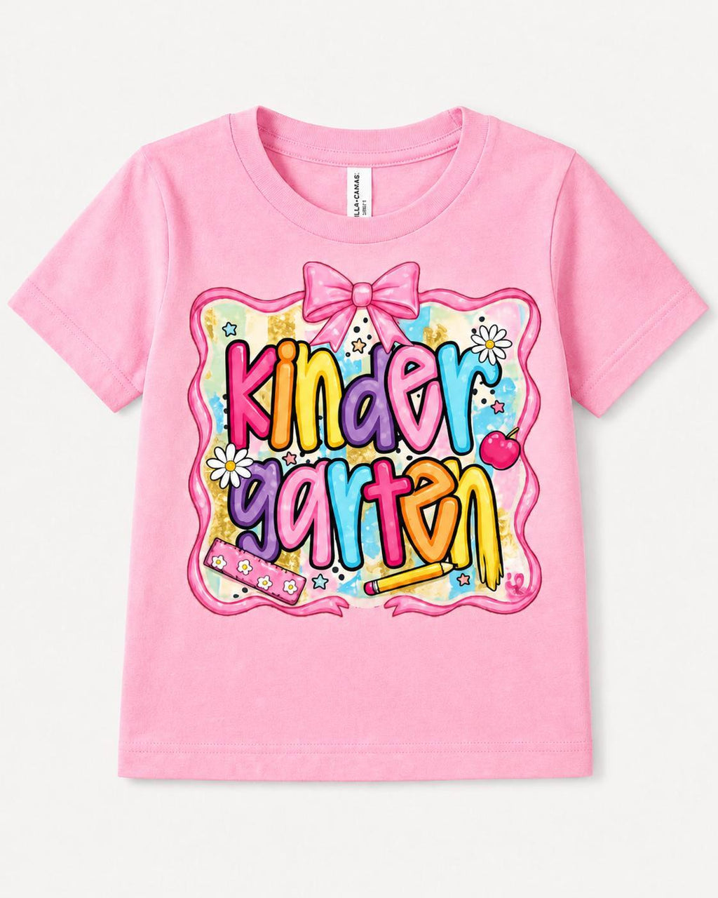 Kindergarten Shirt, First Day of School Tee, Back to School Shirt, Girls School  image 7