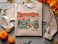 Halloweentown Est 1998 Retro Sweatshirt | Halloweentown University Fall Apparel image 0