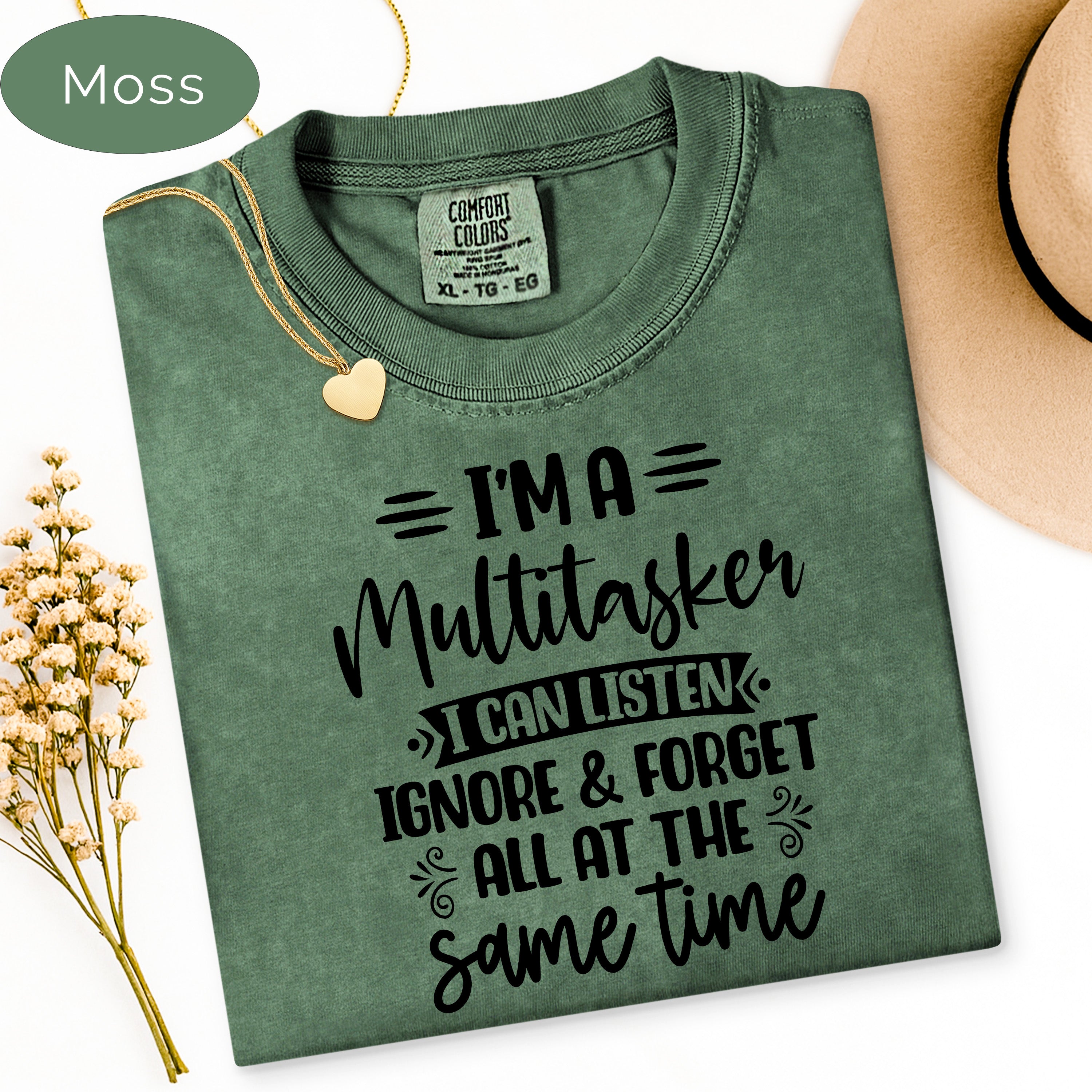 Sarcastic T-Shirt, I'm A Multitasker Funny Saying Shirt, Attitude Shirt, Sassy Girl Dark Humor Tee, Gift for Wife