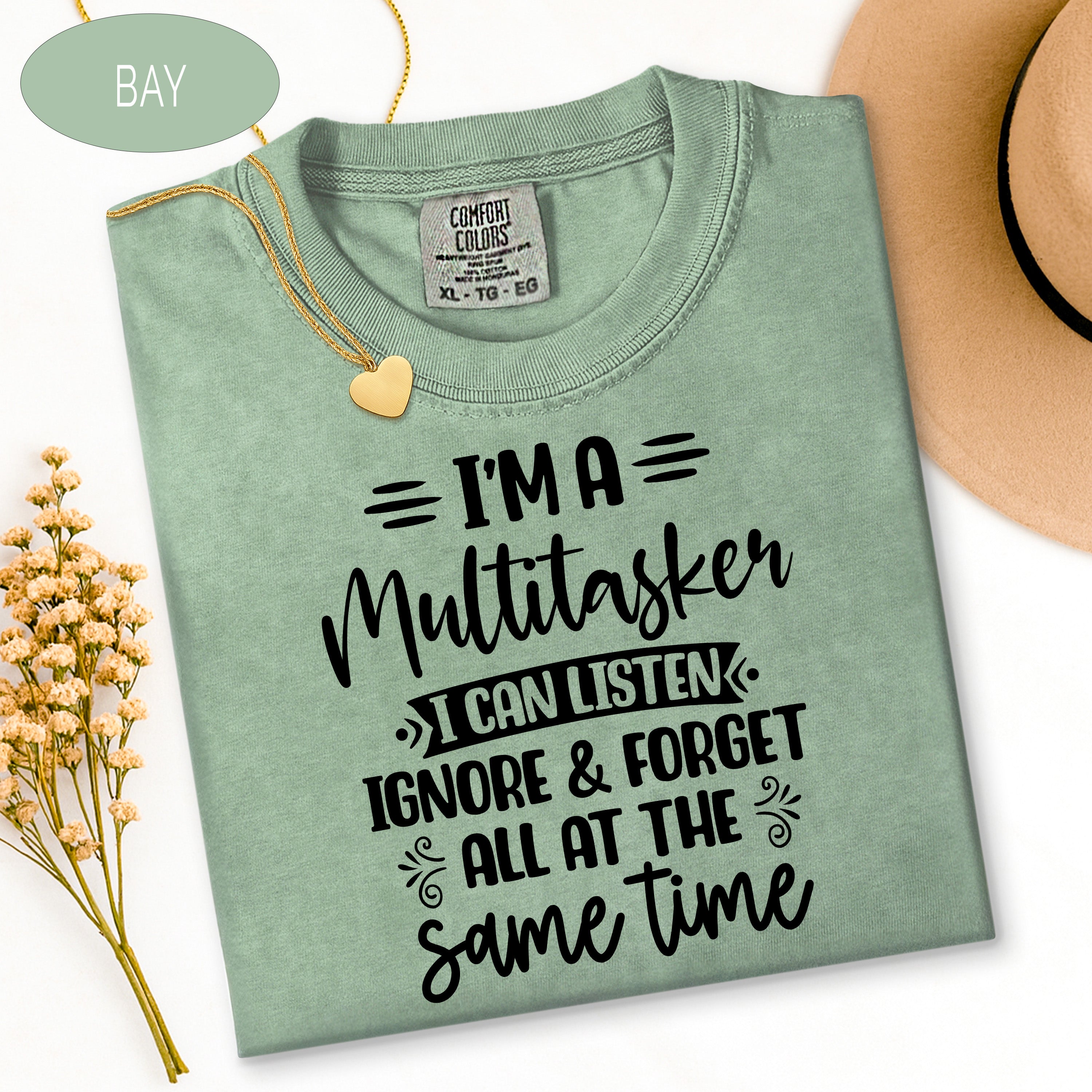 Sarcastic T-Shirt, I'm A Multitasker Funny Saying Shirt, Attitude Shirt, Sassy Girl Dark Humor Tee, Gift for Wife