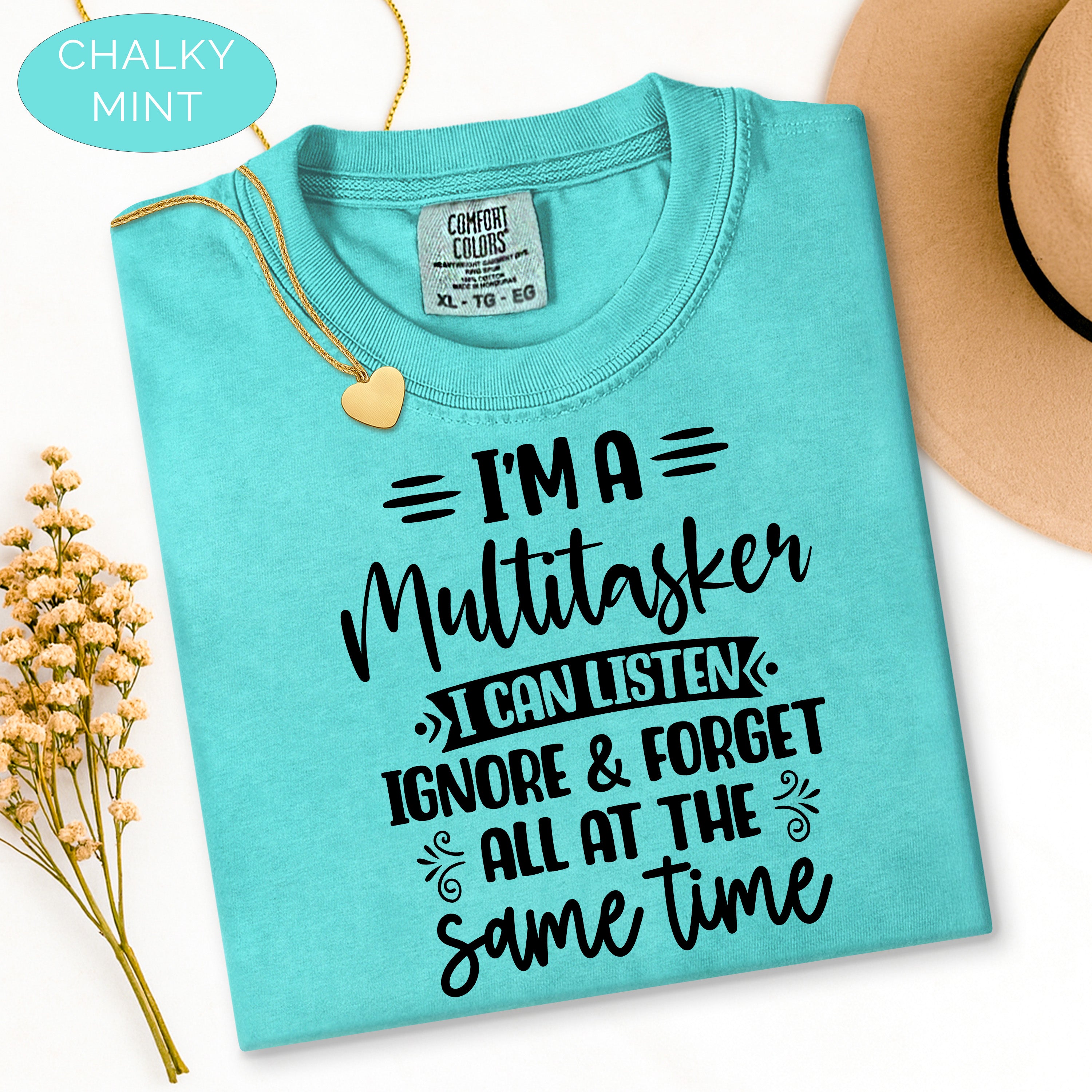Sarcastic T-Shirt, I'm A Multitasker Funny Saying Shirt, Attitude Shirt, Sassy Girl Dark Humor Tee, Gift for Wife