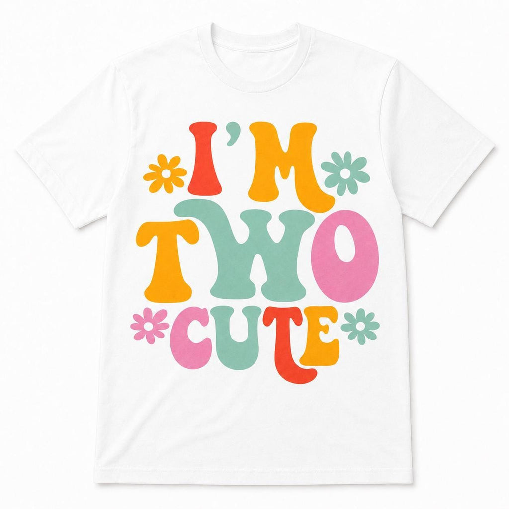 Birthday girl shirt 2nd Birthday Shirt Girl Tee, Two Cute Toddler Birthday Shirt image 8