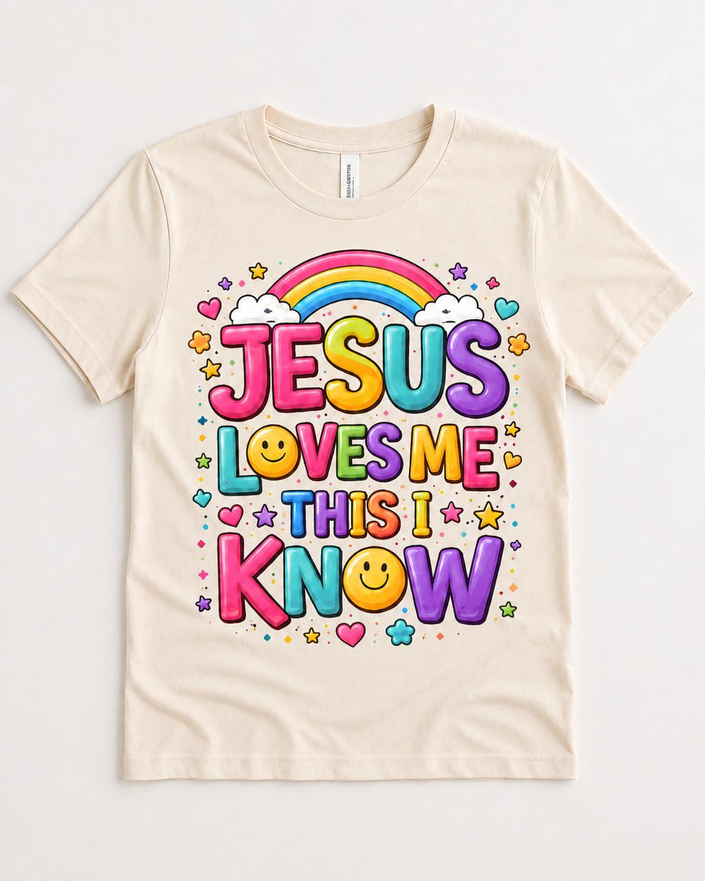 Jesus Loves Me Toddler Shirt, Christian Kids Shirt, Bible School Toddler Tee, Tr image 7