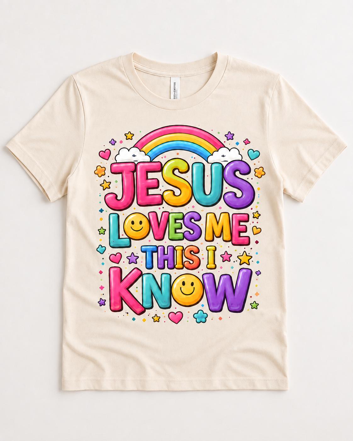 Jesus Loves Me Toddler Shirt, Christian Kids Shirt, Bible School Toddler Tee, Tr image 7
