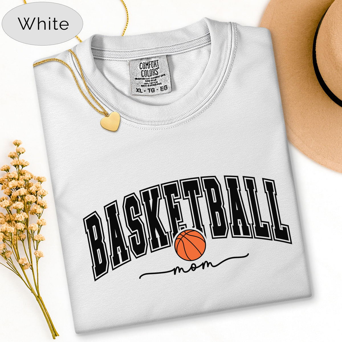 Basketball Mom Shirt, Custom Name Number Basketball Shirt, Personalized Game Day image 3