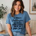 Sarcastic T-Shirt, I'm A Multitasker Funny Saying Shirt, Attitude Shirt, Sassy Girl Dark Humor Tee, Gift for Wife