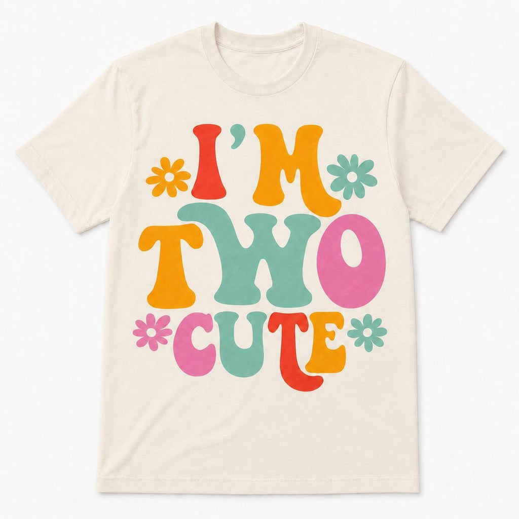 Birthday girl shirt 2nd Birthday Shirt Girl Tee, Two Cute Toddler Birthday Shirt image 9