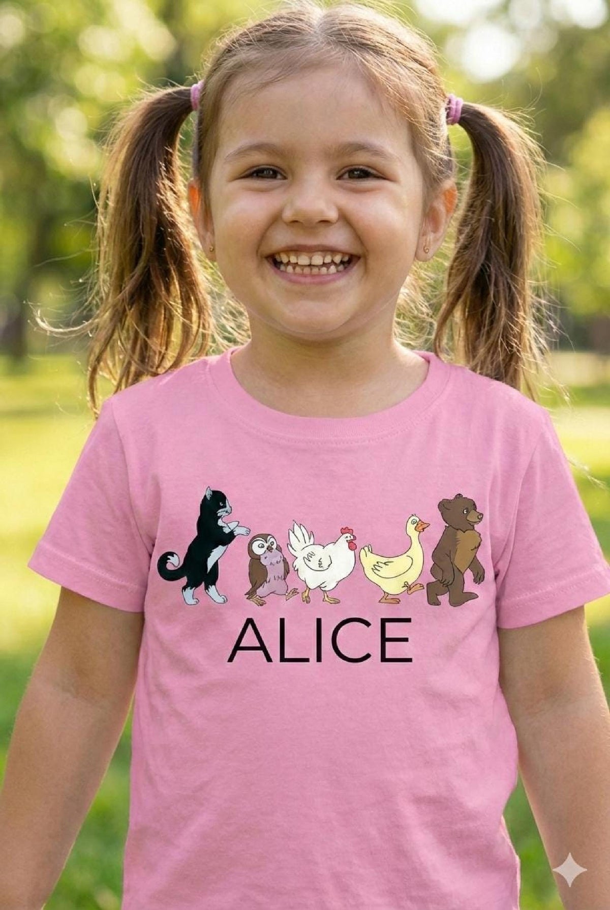 Little Bear Kids Tee, 90's TV Series Shirt, Vintage Animals Tee, Cute Animals T- image 2