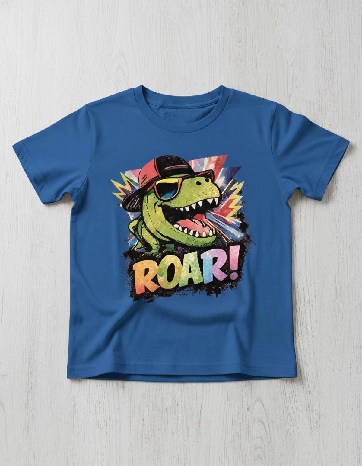 Cool T-Rex Toddler Shirt with Sunglasses | Retro Style Dinosaur Graphic Tee for  image 6