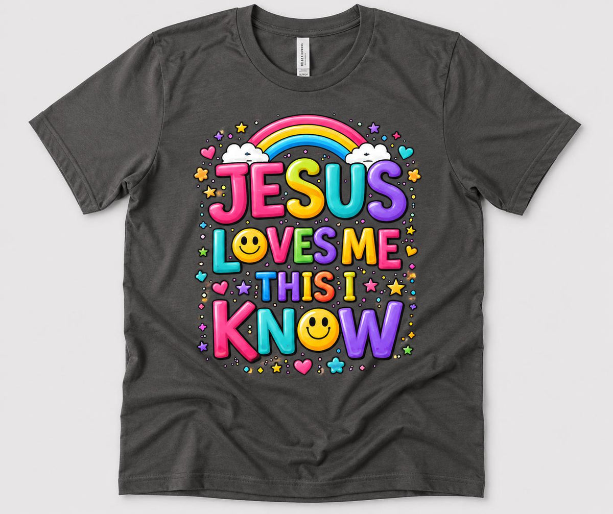 Jesus Loves Me Toddler Shirt, Christian Kids Shirt, Bible School Toddler Tee, Tr image 8