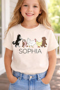Little Bear Kids Tee, 90's TV Series Shirt, Vintage Animals Tee, Cute Animals T- image 0