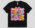 Kindergarten Shirt, First Day of School Tee, Back to School Shirt, Girls School  image 0