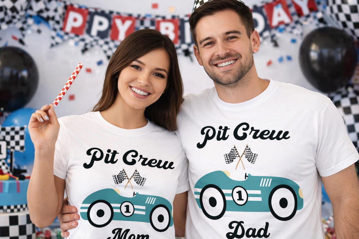 Personalized Race Car Fast One Birthday Shirt, Boys 1st Birthday Outfit image 5