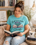 Book Lover Reading Shirt, One More Chapter Bookish Tee, Book Shirts Women, Librarian Teacher Book Club Gift
