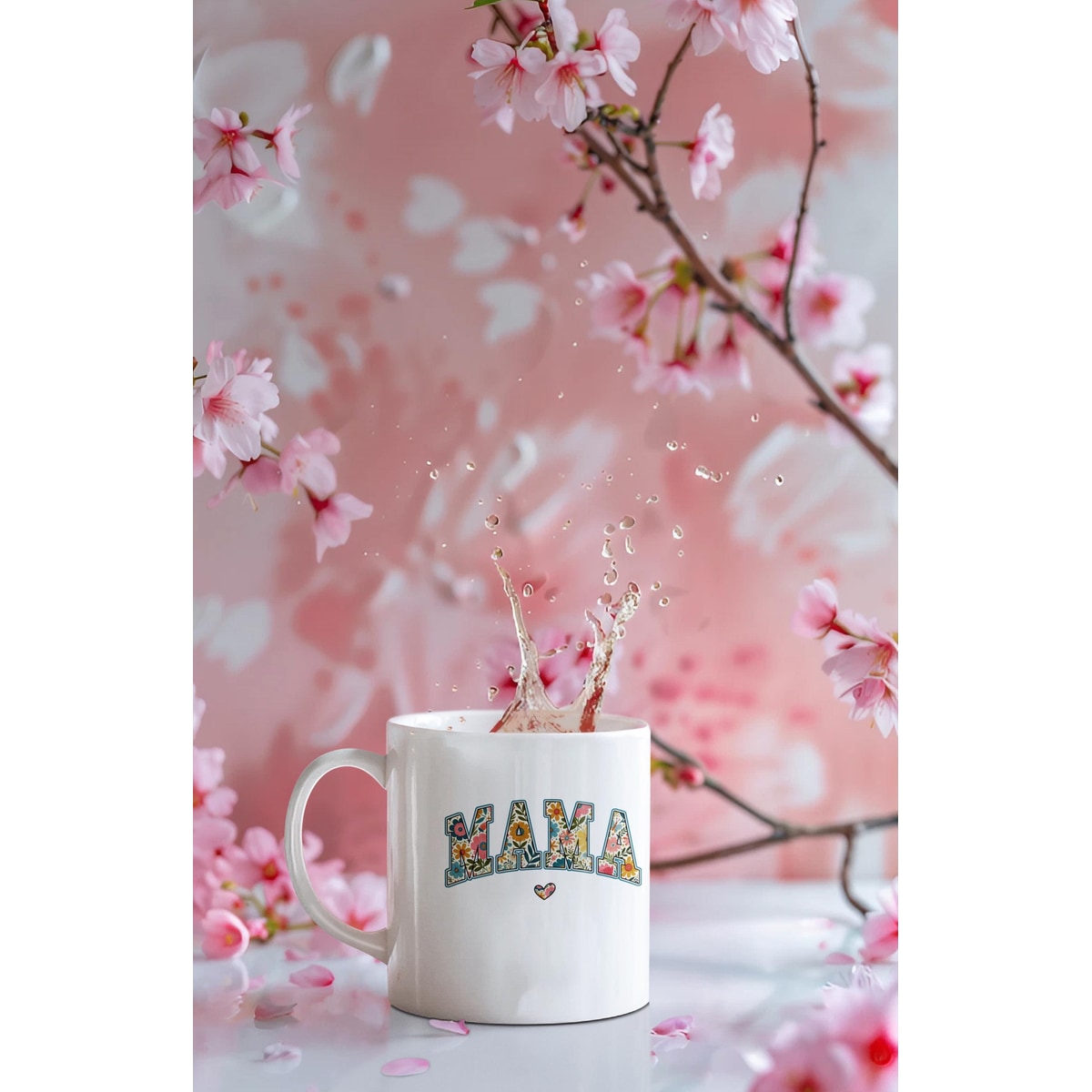 Floral Mama Shirt and Mug Set | Mother's Day Gift for Mom