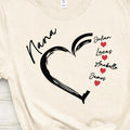 Personalized Nana Shirt with Grandkids Names | Custom Grandma Tee | New Nana Gift