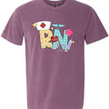 Registered Nurse RN Shirt – Groovy Medical Symbols, Nursing Pride Tee