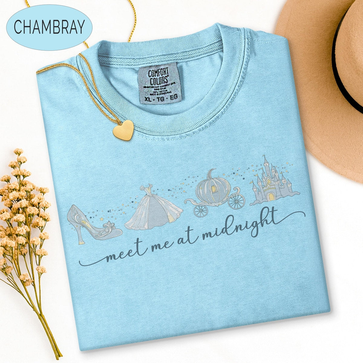 Princess Trip Shirt, Meet Me at Midnight Tee, Girls Castle Vacation Shirt, Fairy Tale Group Shirt, Magical Theme Park Tee