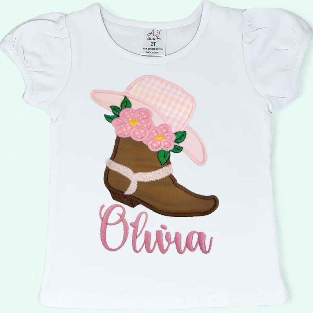 Cowgirl Birthday Shirt: Western Rodeo Tee for Toddlers (Soft Cotton)
