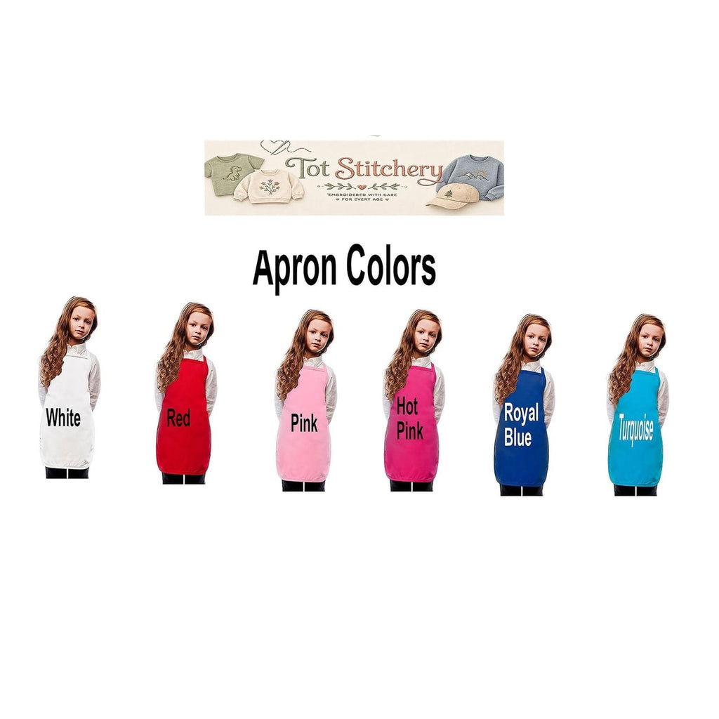 Personalized Gingerbread Chef Apron and Hat Set – Kids Christmas Baking Wear