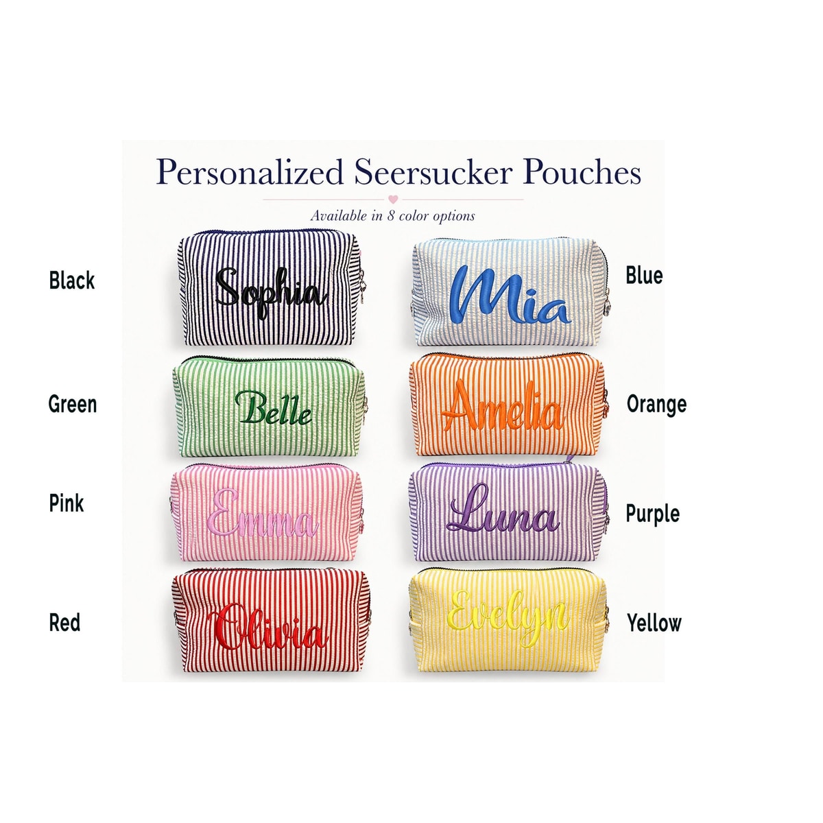 Makeup Bag Cosmetic Bag Bridesmaid Gifts, Personalized Travel Makeup Bag, Bridesmaid Proposal, Gift for Her