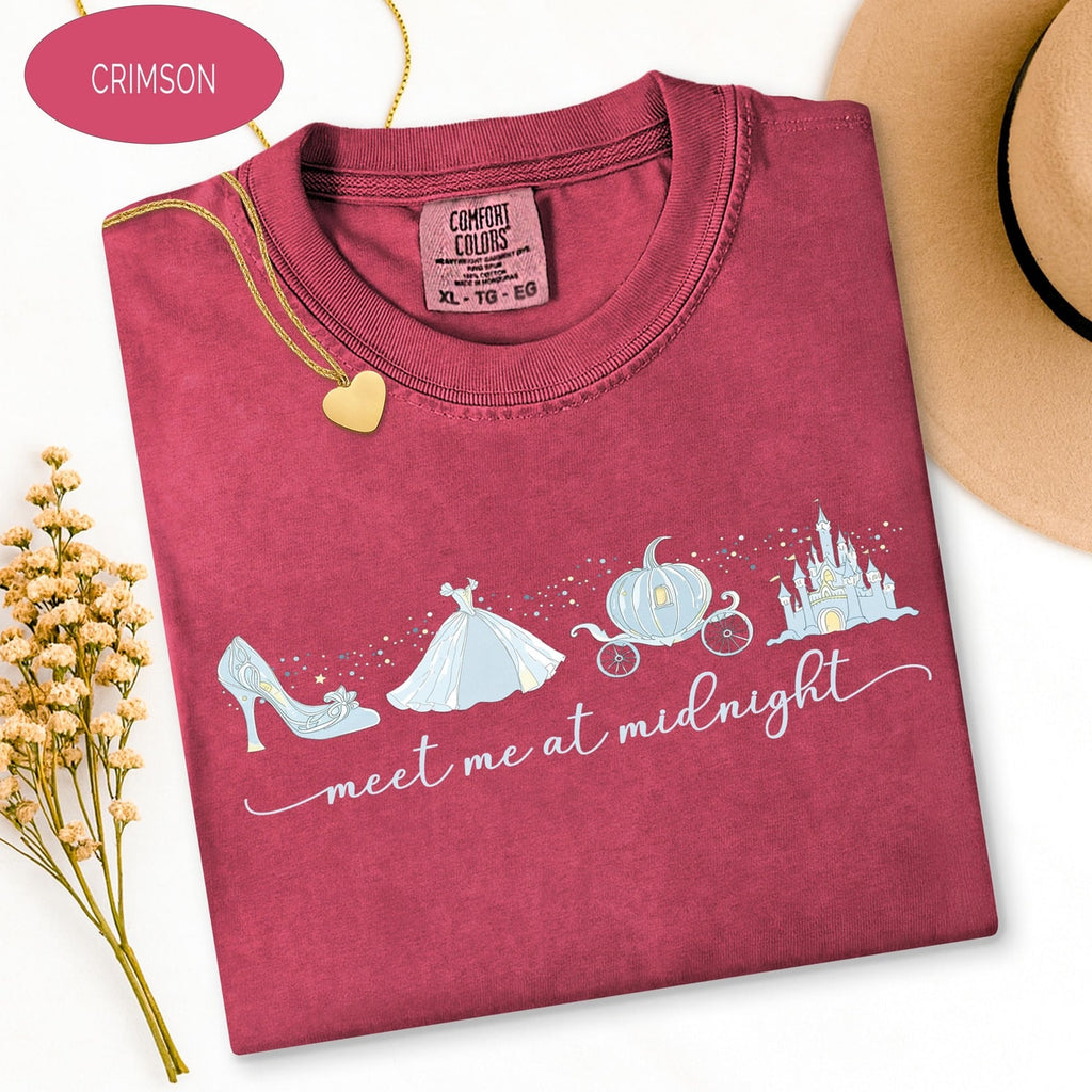 Princess Trip Shirt, Meet Me at Midnight Tee, Girls Castle Vacation Shirt, Fairy Tale Group Shirt, Magical Theme Park Tee