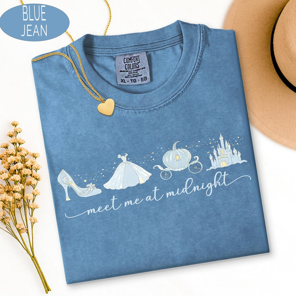 Princess Trip Shirt, Meet Me at Midnight Tee, Girls Castle Vacation Shirt, Fairy Tale Group Shirt, Magical Theme Park Tee