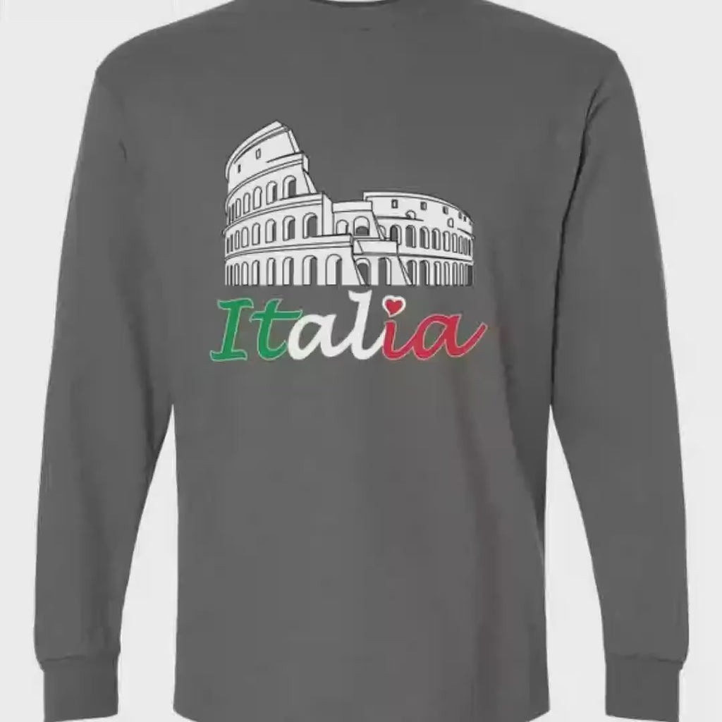 Italia Flag Shirt | Rome Italy Shirt | Italian Flag Tee | Italy Travel Souvenir | Ciao Bella Vacation Shirt